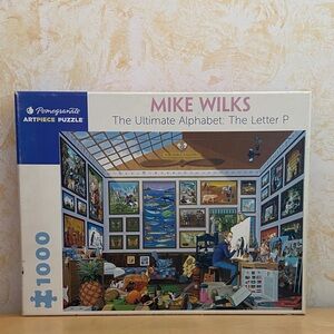 Pomegranate Mike Wilks The Ultimate Alphabet: The Letter P - 1000 Piece Puzzle